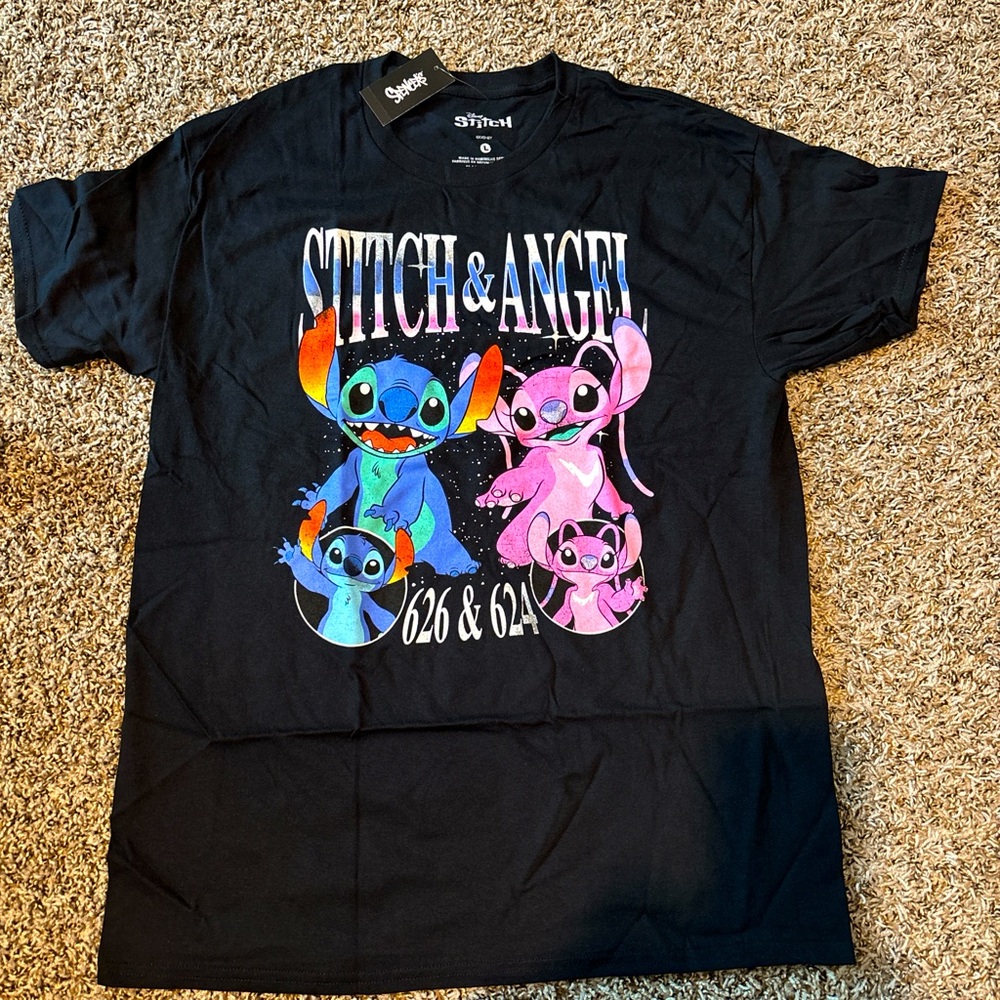 Brand New Stitch and Angel T-Shirt